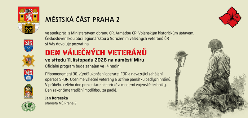POZVANKA NA DEN VETERANU